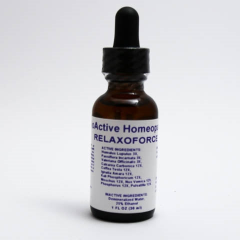 RELAXOFORCE  temporary relief of anxiety and stress.