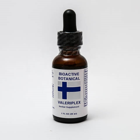 VALERIPLEX   Botanical tranquilizer and fortifier for the nervous system, detoxifier for the nervous system.